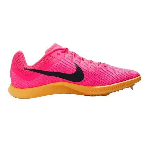 Nike Track Shoes Rival Distance Hyper Pink Running Mens Size 10 DC8725-600
